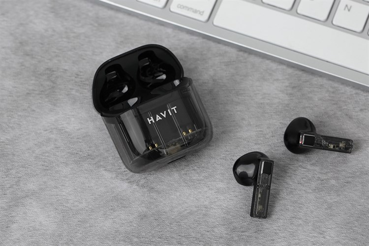 Tai nghe Bluetooth True Wireless Havit TW945 Màu Đen