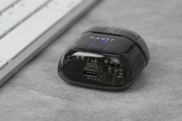 Tai nghe Bluetooth True Wireless Havit TW945 Màu Đen