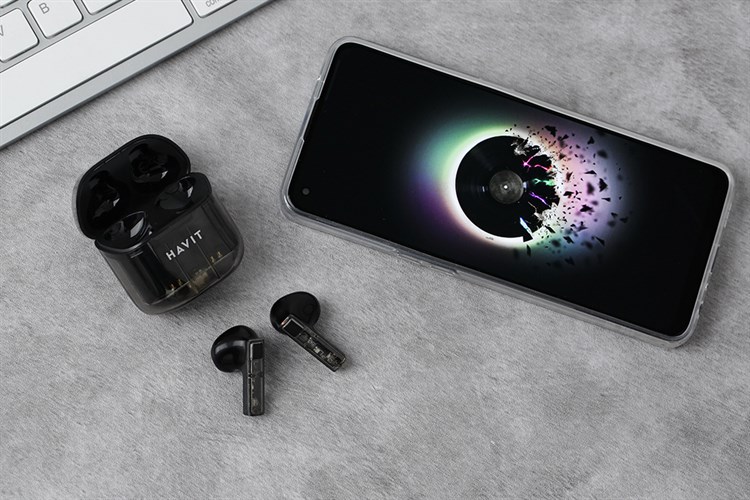 Tai nghe Bluetooth True Wireless Havit TW945 Màu Đen