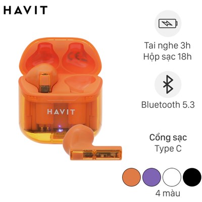 Tai nghe Bluetooth True Wireless Havit TW945