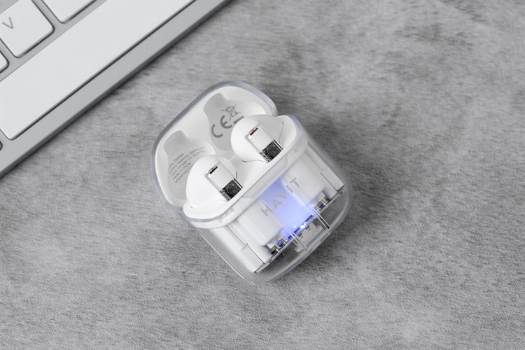 Tai nghe Bluetooth True Wireless Havit TW945 Màu Trắng