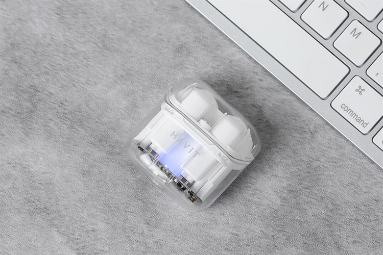 Tai nghe Bluetooth True Wireless Havit TW945 Màu Trắng