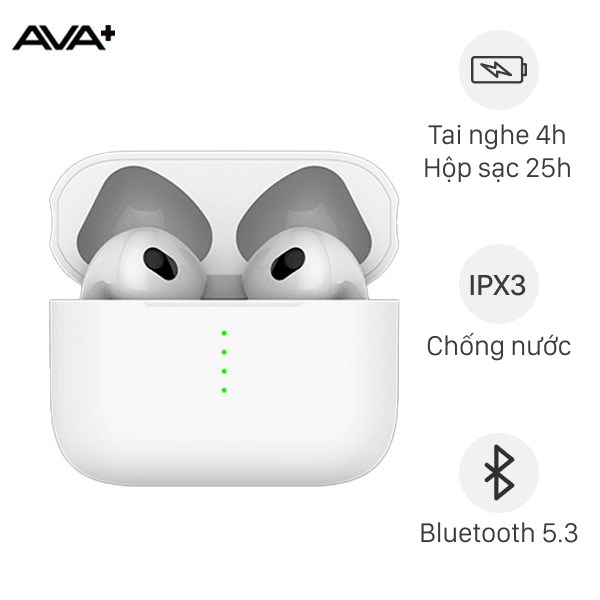 Tai nghe Bluetooth True Wireless AVA+ Buds Life Air 2