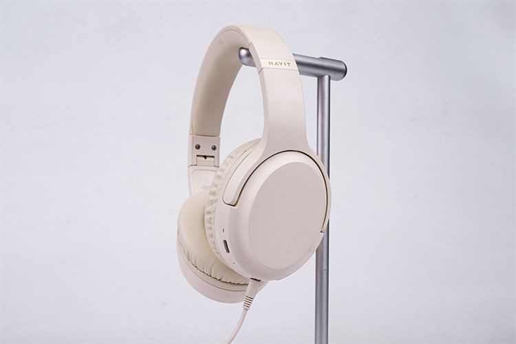 Tai nghe Bluetooth Chụp Tai Havit H662BT Màu Màu be