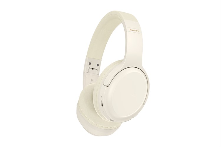 Tai nghe Bluetooth Chụp Tai Havit H662BT Màu Màu be