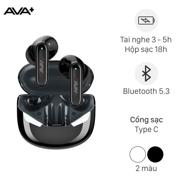 Tai nghe Bluetooth True Wireless AVA+ Buds Life Rider GT07