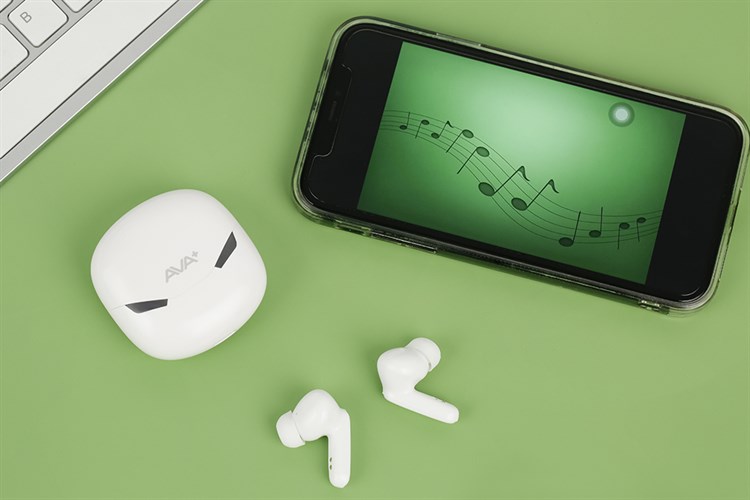 Tai nghe Bluetooth True Wireless AVA+ Buds Life Rider GT07 Màu Trắng