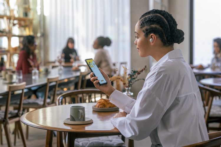 Tai nghe Bluetooth True Wireless Sony WF1000XM5 Màu Bạc