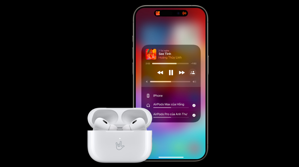 Tai nghe Bluetooth AirPods Pro (2nd Gen) USB-C Charge Apple - Thiết kế nhỏ gọn, kiểu dáng thời thượng