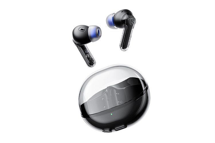 Tai nghe Bluetooth True Wireless Soundpeats Clear Màu Đen