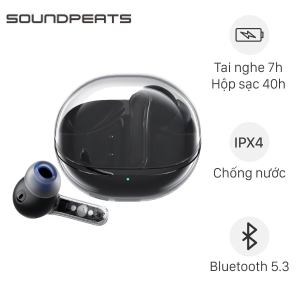 Tai Nghe Bluetooth SoundPEATS A6  Tai Nghe Bluetooth SoundPEATS A6