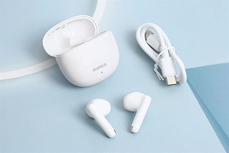 Tai nghe Bluetooth True Wireless Baseus Bowie E13 Màu Trắng