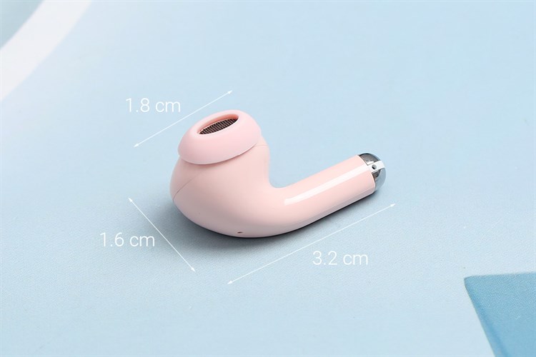 Tai nghe Bluetooth True Wireless AVA+ Go F25 Màu Hồng