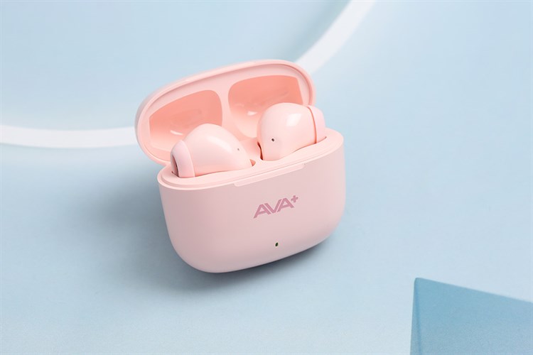 Tai nghe Bluetooth True Wireless AVA+ Go F25 Màu Hồng