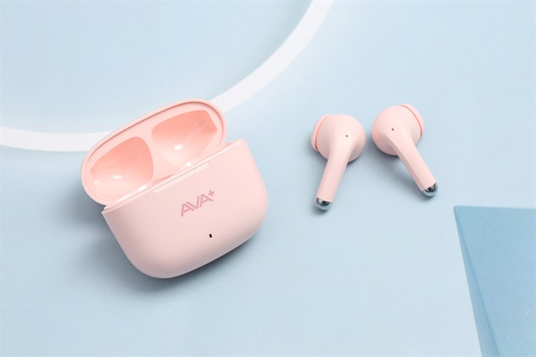 Tai nghe Bluetooth True Wireless AVA+ Go F25 Màu Hồng