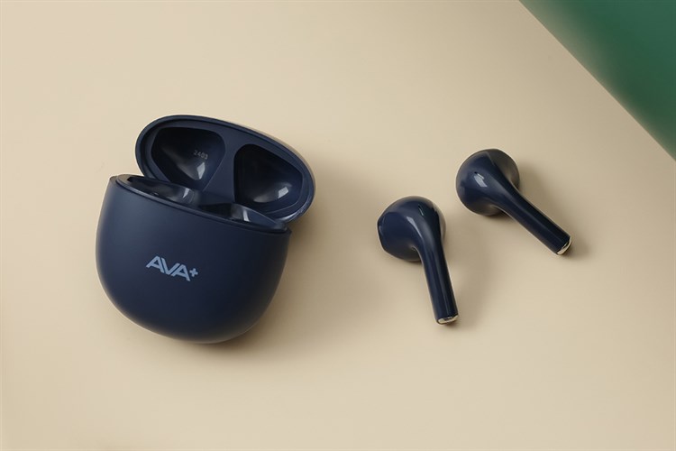 Tai nghe Bluetooth True Wireless AVA+ FreeGo PT62 Màu Xanh Navy
