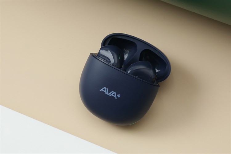 Tai nghe Bluetooth True Wireless AVA+ FreeGo PT62 Màu Xanh Navy