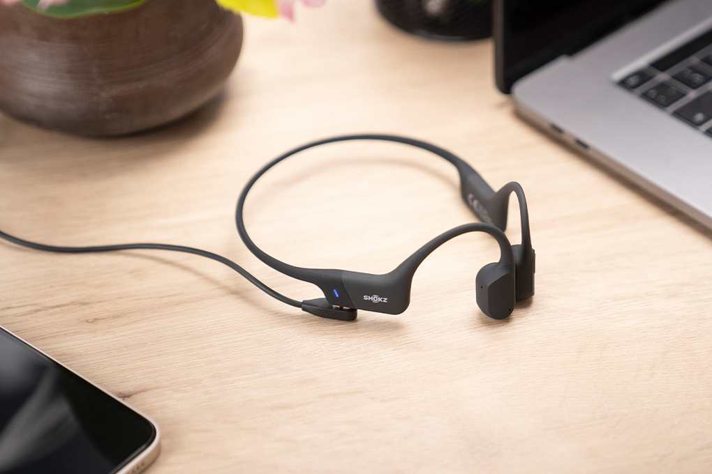 Tai nghe Bluetooth truyền xương Shokz OPENRUN S803 Màu Đen