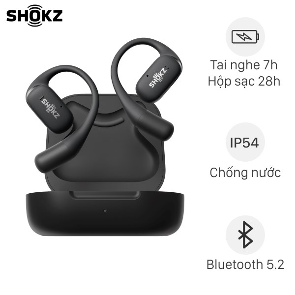 Tai Nghe Bluetooth True Wireless Shokz Openfit T910