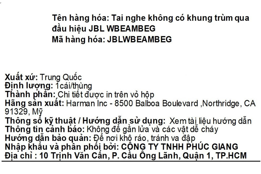Tai nghe Bluetooth True Wireless JBL Wave Beam - 18