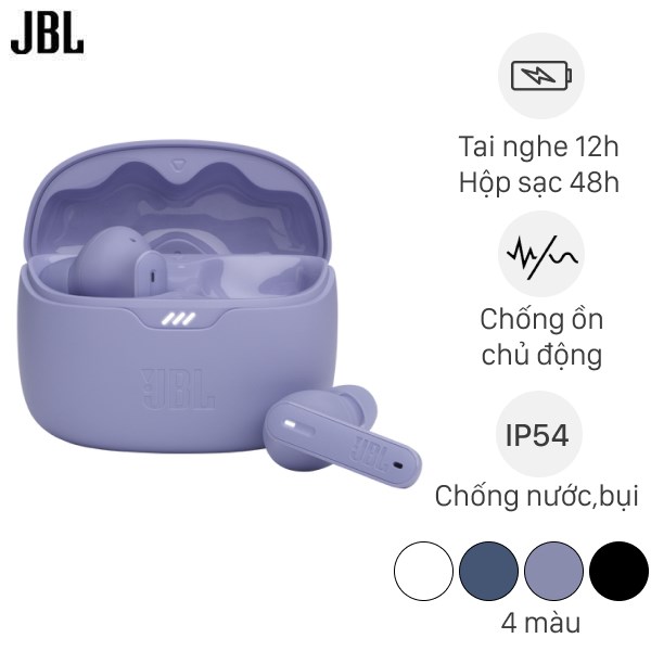 Tai Nghe Bluetooth True Wireless Jbl Tune Beam - Chính Hãng