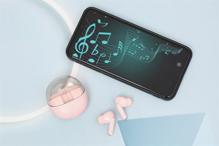 Tai nghe Bluetooth TWS AVA+ FreeGo Y913 Màu Hồng