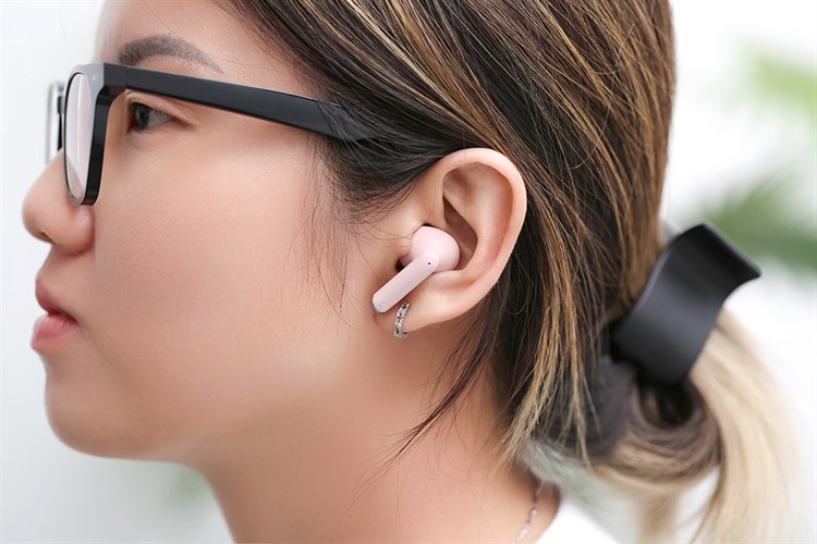 Tai nghe Bluetooth TWS AVA+ FreeGo Y913 Màu Hồng
