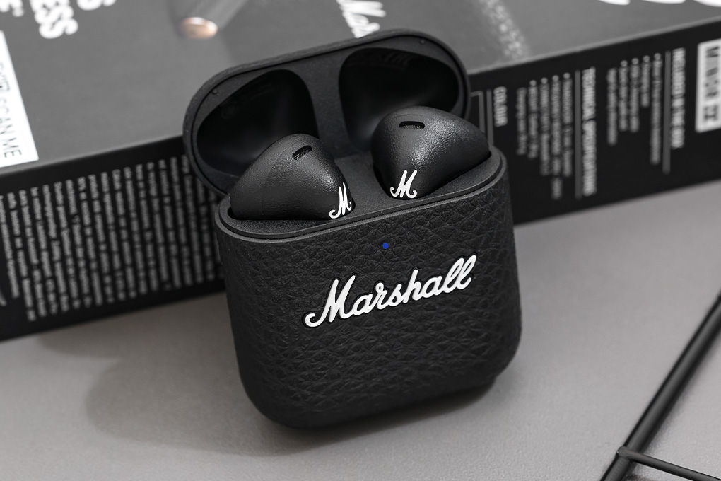 Tai nghe Bluetooth True Wireless Marshall Minor IV Màu Đen