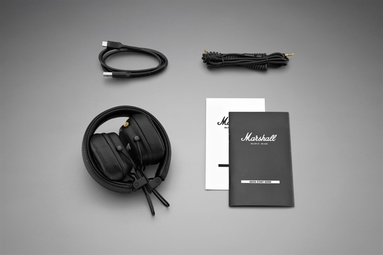 Tai nghe Bluetooth chụp tai Marshall Major IV Màu Đen