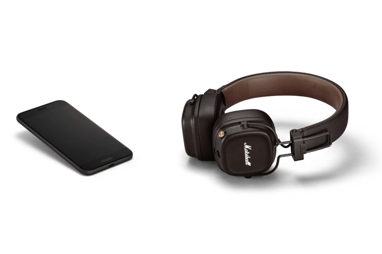Tai nghe Bluetooth chụp tai Marshall Major IV Màu Nâu