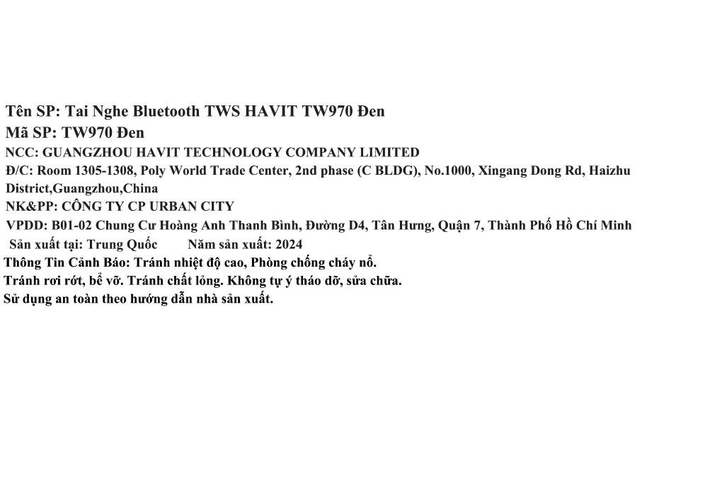 Tai nghe Bluetooth True Wireless Gaming Havit TW970 - 11