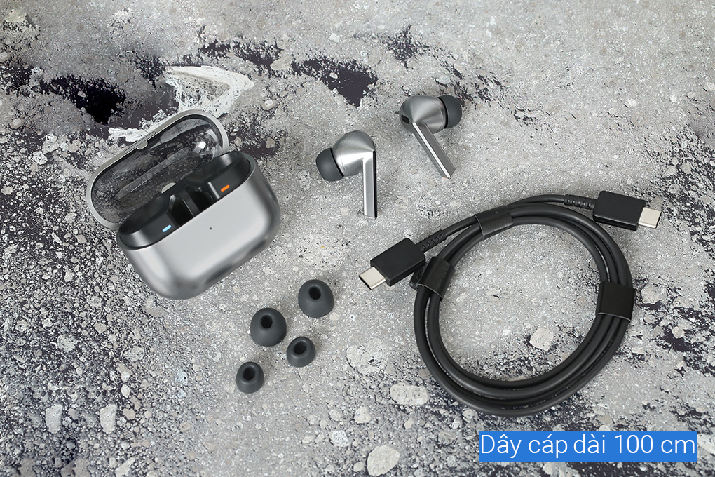Tai nghe TWS Samsung Galaxy Buds3 Pro R630N Màu Xám