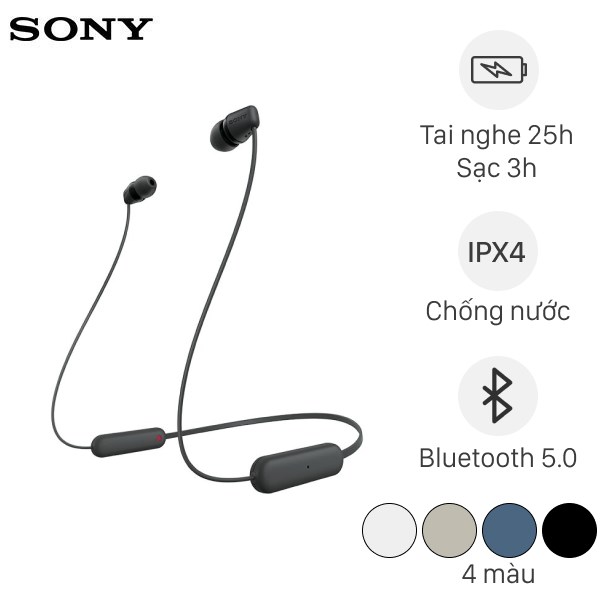 Tai Nghe Bluetooth Sony Wi - C100