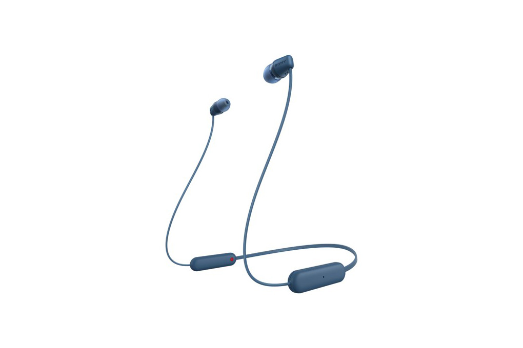 Tai nghe Bluetooth Sony WI-C100 Màu Xanh Dương