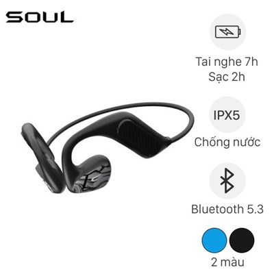 Tai nghe Bluetooth dẫn khí truyền âm Soul Open-Ear Plus