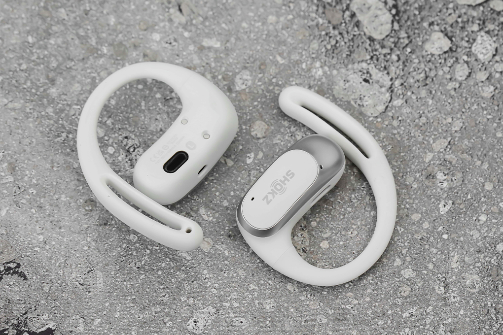 Tai nghe Bluetooth TWS Shokz OPENFIT AIR T511 Màu Trắng