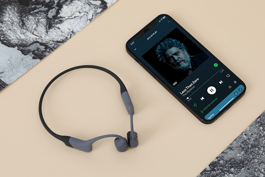 Tai nghe Bluetooth truyền xương Shokz OPENSWIM PRO S710 Màu Xám