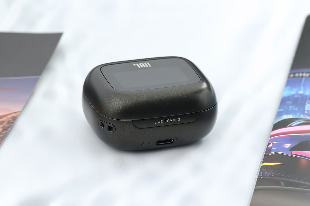 Tai nghe Bluetooth True Wireless JBL Live Beam 3 Màu Đen