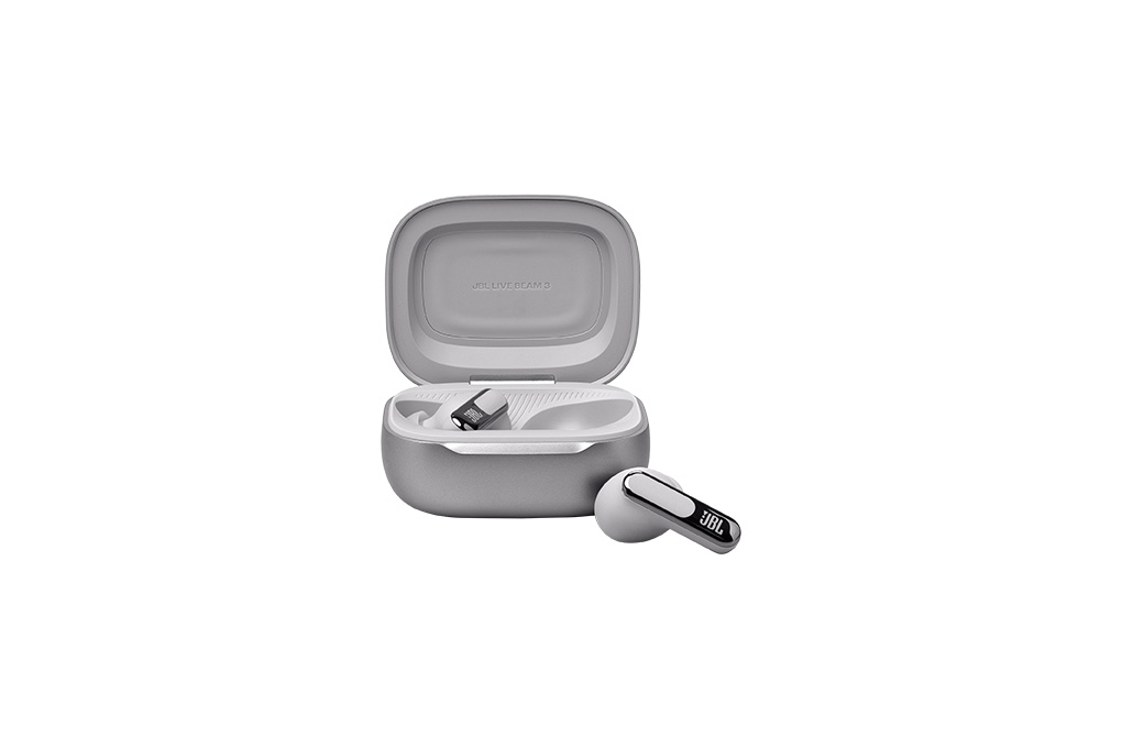 Tai nghe Bluetooth True Wireless JBL Live Beam 3 Màu Bạc