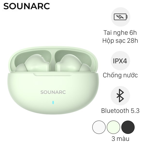 Tai Nghe Bluetooth True Wireless Sounarc Q1 Earbuds