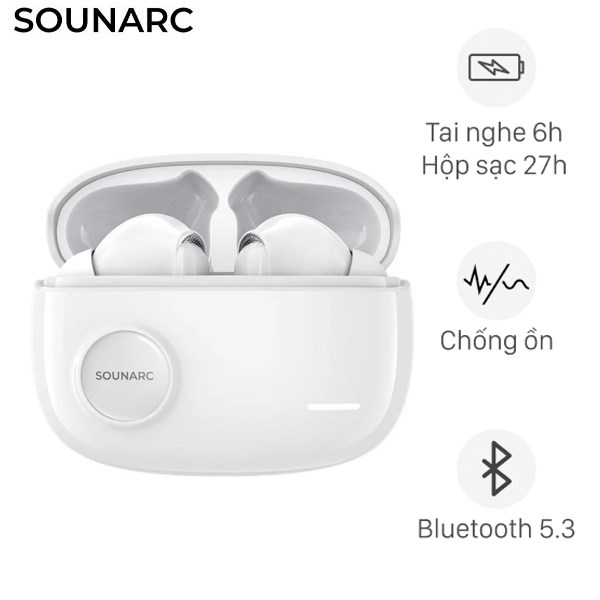 Tai Nghe Bluetooth True Wireless Sounarc Q2