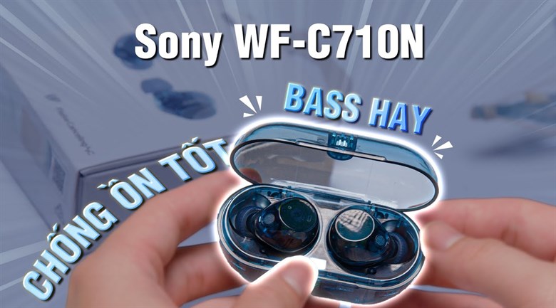Tai nghe Bluetooth True Wireless Sony WF-C710N