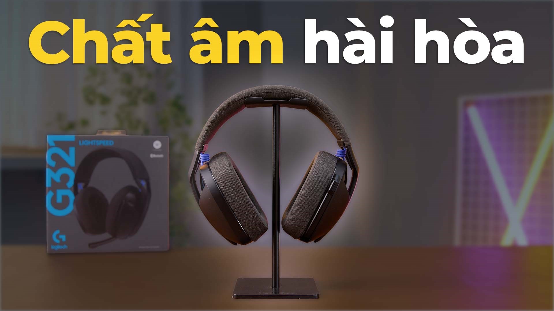 Tai nghe Bluetooth Chụp Tai Gaming Logitech G321