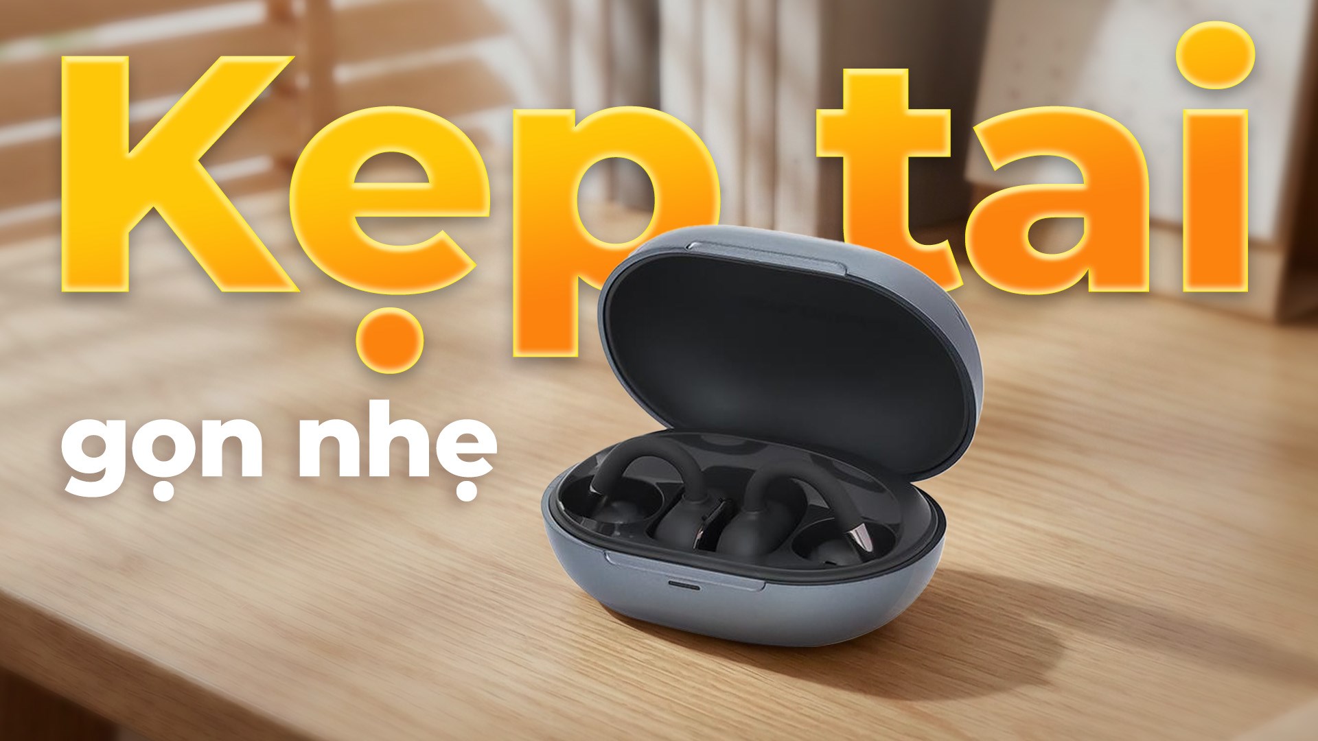 Tai nghe Bluetooth Open-Ear OWS SoundPeats Clip 1