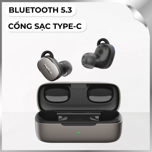 Tai nghe Bluetooth True Wireless Earfun Free Pro 3 - Đen