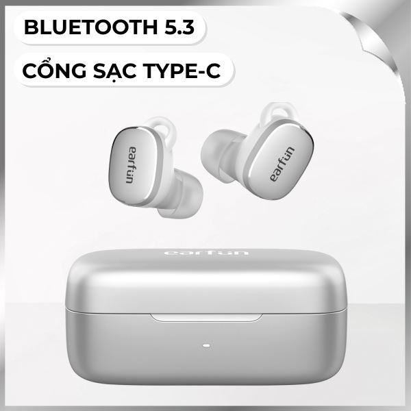 Tai nghe Bluetooth True Wireless Earfun Free Pro 3 - Trắng