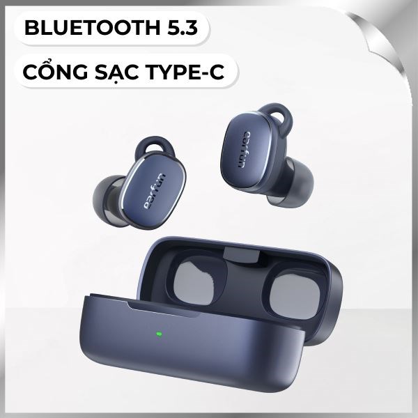 Tai nghe Bluetooth True Wireless Earfun Free Pro 3 - Xanh