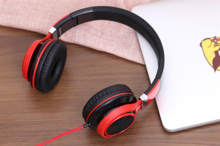 Tai nghe chụp tai Kanen IP-2050 Màu Đỏ