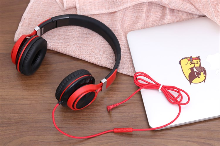 Tai nghe chụp tai Kanen IP-2050 Màu Đỏ