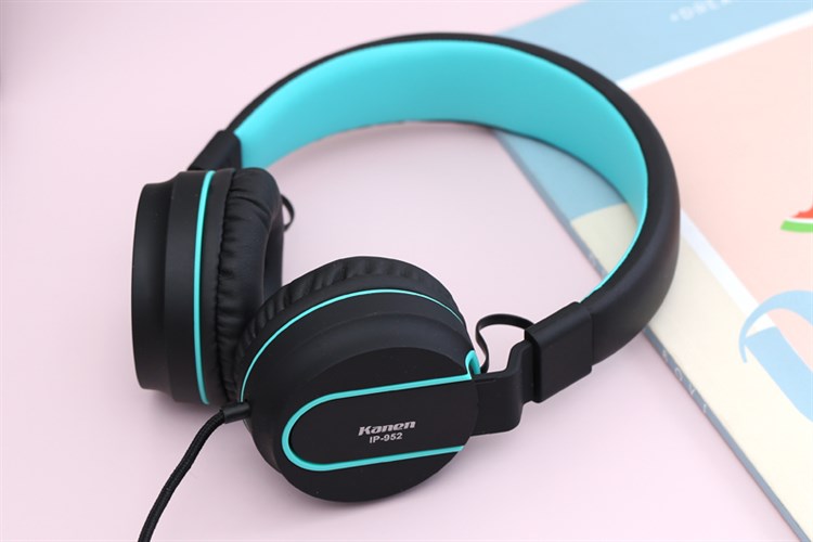 Tai nghe Chụp Tai Kanen IP-952 Màu Đen - xanh dương